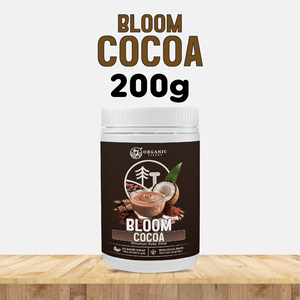 Organic Fields Bloom Proteína de Cacao y Soya 200g Baja en Azúcar Sin Azúcar Añadido Fórmula Limpia Certificación MeSTI Bebida a Base de Plantas - Product Image 5