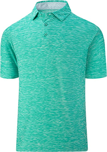 Polos de golf pour hommes de qualité supérieure disponibles en gros. Sur mesure avec un nouveau design pour 2026, fabriqué en pur coton - Product Image 2