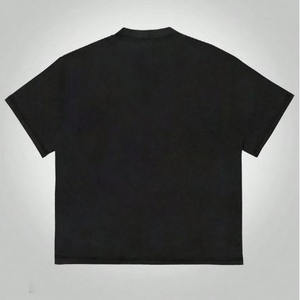 T-shirts vierges pour hommes 100% coton, impression sérigraphique, DTF, DTG, pour appliques en chenille vieillie, broderie, délavage à l'acide, multi - Product Image 3