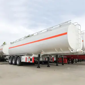 Hot Sale 40000 Liters Fuel Tank Semi Trailer 3 Axles Crude Oil Tanker Truck Trailer