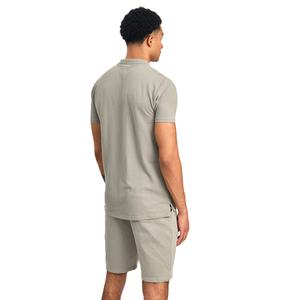 Premium <b>Men</b> Summer Polo <b>Shirt</b> and Shorts Set 100 Cotton Breathable Casual Sport <b>Beach</b> Outfit OEM Private Label - Product Image 4