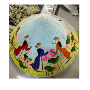 หมวกทรงกรวยเวียตนามมีดีไซน์หรูหราเหมาะสำหรับเดินทางของที่ระลึกและเครื่องประดับแฟชั่น - Product Image 2