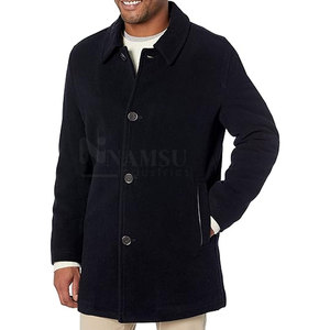 Veste en laine à bas prix de haute qualité avec logo personnalisé imprimé pour hommes Vestes en laine personnalisées grande taille - Product Image 1