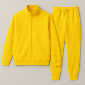 2025-2026 Conjunto de sudadera y pantalones de chándal de diseño personalizado Chándal de alta calidad Pantalones de chándal acampanados de peso pesado y conjuntos de Sudadera con capucha - Product Image 1