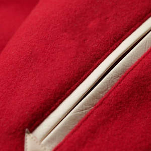 แจ็คเก็ตผ้าฝ้าย/ขนแกะสำหรับผู้ชายเสื้อแจ็กเก็ตผ้าคอตตอนแขนยาวพิมพ์ลายแบบกำหนดเอง - Product Image 5