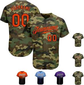 Maillot de Baseball personnalisé fendu hommes femmes jeunes chemises de Baseball à fines rayures personnalisées uniforme de sport cousu nom numéro Logo - Product Image 2