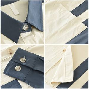 <b>Men's</b> <b>Shirts</b> Custom Summer Vintage Cotton Casual Loose Fitting Holiday <b>Cuban</b> Collar <b>Shirt</b> of <b>Men</b> - Product Image 4