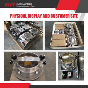 Büyük tedarik Lab <span class=keywords><strong>Test</strong></span> elek çalkalayıcı çerçeve paslanmaz çelik çerçeve fiyatı - Product Image 4