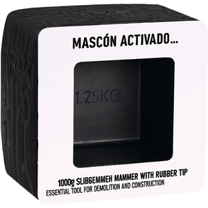 1000g Sledgehammer <b>Hammer</b> with Rubber Tip Essential Tool for Demolition and Construction - Product Image 2