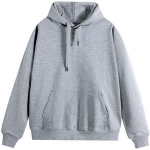 Sweat à capuche long zippé surdimensionné pour homme, écologique, en molleton 100 % coton de haute qualité, léger, respirant et brodé – Collection Automne - Product Image 2