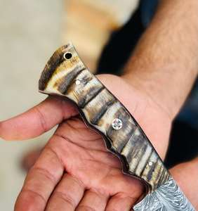 Premium Survival High Quality Hot Seller Customized Handmade Top Quality Damascus <b>Steel</b> Hunting Skinner knives 4 Inches - Product Image 2