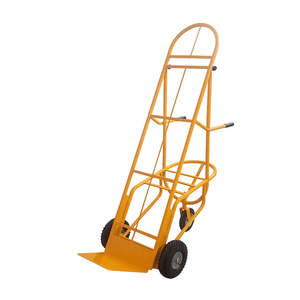 Remolque de Bicicleta de Altura Ajustable con Ruedas Antipinchazos, Soporte para Caja, Carro de Mano/Carretilla - Product Image 1