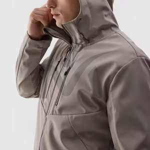 Custom Design <b>Men</b> <b>Lightweight</b> Windbreaker <b>Jacket</b> Breathable Waterproof Outdoor Sports Coat Fashion Casual Hooded <b>Jacket</b> OEM ODM - Product Image 5