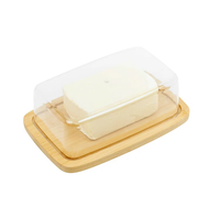 Boîte à beurre en bois pour restaurant, boîte de table, emballage personnalisé, coffret cadeau thé, rangement en bois, aspect luxueux, outil à fromage
