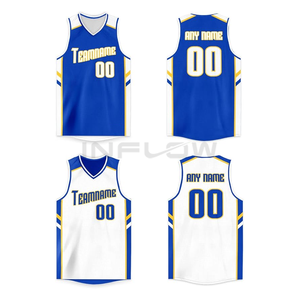 100% Polyester Basketball Apparel Custom Design Basketball Jersey Uniforms <b>Sets</b> Youth Team Pattern Sublimation - Product Image 5