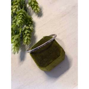 Navajo Handmade Sterling <b>Silver</b> Stamped Fashion <b>Cuff</b> <b>Bracelet</b> - Product Image 3