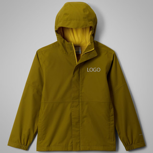 Veste pour garçons à manches longues et fermeture éclair avec poches, matière confortable, capuche, prix bas, vêtements décontractés 2026 avec logo personnalisé - Product Image 1