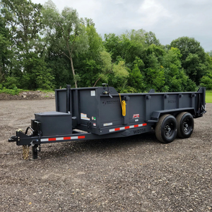Low Livestock <b>Trailer</b> Agricultural Dump Tipper Factory Direct Farm Use Cargo Utility Bearing Core Components <b>Tractor</b> High Safety - Product Image 5