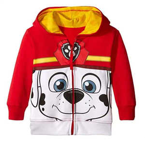 Sudadera con capucha para niños de nuevo estilo, forro polar de algodón orgánico informal, logotipo personalizado bordado, diseño de dibujos animados, cuello con capucha para ropa de otoño e invierno - Product Image 4