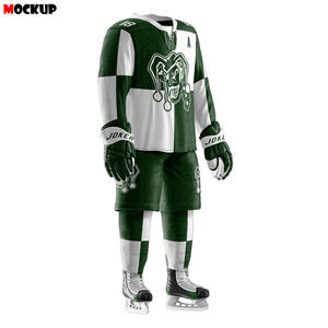 Jersey de Hockey sobre Hielo Sublimado Personalizado Unisex, Uniforme de Hockey sobre Hielo de Alta Calidad con Diseño Personalizado y Coderas - Product Image 3