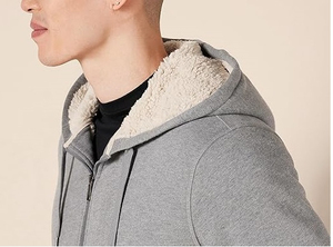 Ventes en gros de sweats à capuche d'hiver élégants et personnalisés, respirants, en coton et élasthanne, à fermeture éclair, surdimensionnés pour hommes - Product Image 4