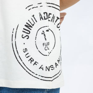 T-shirt imprimé avec logo personnalisé pour femmes 100% coton à manches courtes Design de haute qualité à bas prix Vêtements décontractés Fabricant en gros OEM - Product Image 6