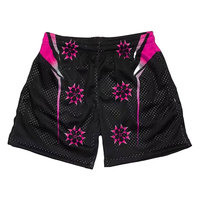 Shorts de softball pour hommes adultes de qualité supérieure, légers, respirants, à séchage rapide, 100% polyester, motif uni personnalisé, sport