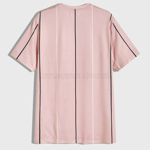 เสื้อยืดแขนสั้นผู้ชายผ้าฝ้าย 100% สำหรับฤดูร้อน  รับออกแบบโลโก้ตามสั่ง บริการ OEM ระบายอากาศได้ดี แห้งเร็ว สำหรับผู้ใหญ่ - Product Image 2