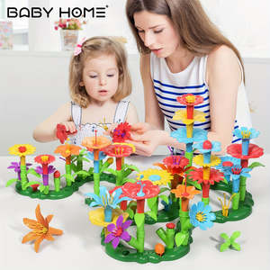 <span class=keywords><strong>BABYHOME</strong></span> ชุดของเล่นเสริมพัฒนาการ STEM 91 ชิ้น ของเล่นเด็กก่อนวัยเรียน ชุดประกอบสวนดอกไม้ ของขวัญวันเกิด - รูปทรงต้นไม้ - Product Image 3