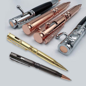 NM-119 Metal Logo Ballpoint <b>Pen</b> Novelty Design Gun Bullet Gold Laser Engraved <b>Promotional</b> <b>Pen</b> for Gifts - Product Image 1