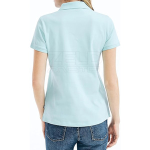 Slim Fit adultos uso al aire libre mujeres Polo camiseta 2025 nuevo estilo mujeres Polo camiseta en tamaño adulto - Product Image 4