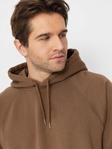 Sudadera con Capucha 100% Algodón Totalmente Personalizable, Ropa de Invierno de Alta Calidad, Secado Rápido, Transpirable, Tinte Liso para Hombre, MOQ Bajo - Product Image 4