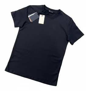 Camiseta de Algodón Lisa para Hombre, Manga Corta, Cuello Redondo, Diseño Casual, Frente en Blanco, OEM, ODM, Etiqueta Privada Personalizada, Suministro de Fábrica al por Mayor - Product Image 4