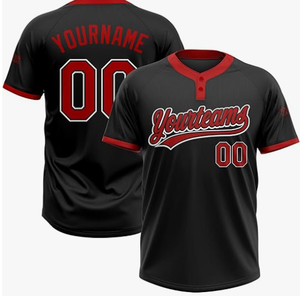 Custom Comfortable Breathable Baseball Jerseys Personalized Names and Numbers Set for Sports Teams <b>Fans</b> Leagues - Product Image 3