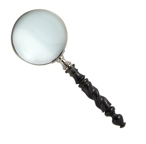Custom Made Metal <b>Magnifying</b> <b>Glass</b> Designer Handle <b>Glass</b> <b>Magnifier</b> Lens for Reading and Searching . - Product Image 4