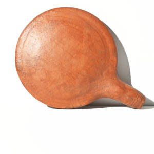 Indian Eco-Friendly Terracotta Natural Tawa <b>Roti</b> Big Clay Plate <b>Pan</b> Kitchen Cooking Frying Roasting Glossy Finished Jaipur - Product Image 4