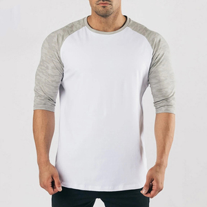 2025เสื้อยืดแขนยาวของผู้ชายแบบลำลองใหม่ล่าสุดผลิตจากผ้าโพลีเอสเตอร์/ ผ้าฝ้ายระบายอากาศได้ดีแห้งเร็ว - Product Image 5