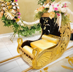 Elegante diseño de pavo real boda Doli para Grand UK entradas mejor tradicional Palki precio de fábrica tendencia matrimonio de pavo real Doli - Product Image 6