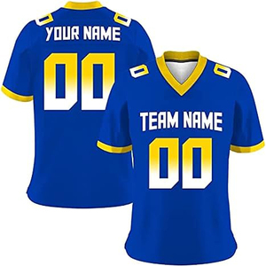 Uniforme de football américain respirant de haute qualité Usine Vente en gros Maillot de football cousu Ensemble de vêtements de sport - Product Image 2