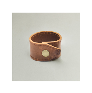 Anillo de servilleta de cuero hecho a mano para decoración de mesa de cena, banquete de boda, artículos de fiesta y diseño de botón - Product Image 6