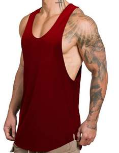 เสื้อกล้ามวิ่งผู้ชาย แขนกุด น้ำหนักเบา แห้งเร็ว เสื้อกีฬา รับสกรีนโลโก้ เสื้อออกกำลังกายผู้ชาย แขนกุด - Product Image 5