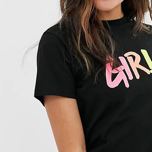 Camiseta corta de manga larga para mujer, camiseta de verano informal de algodón ligero ajustada en varios tamaños - Product Image 2