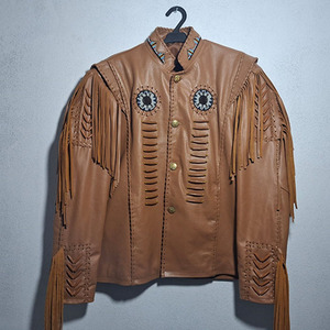 Vestes en Cuir de Cowboy pour Hommes Style Européen Dernière Conception Prix Pas Cher - Product Image 5