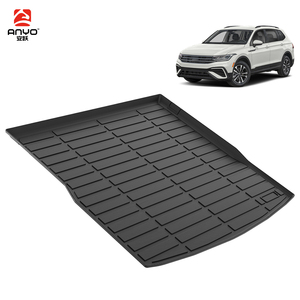 Tappetini 3D in TPE per <span class=keywords><strong>Bagagliaio</strong></span> Auto, Rivestimento per Volkswagen Tiguan 5 Posti 2018-2024, Tappetino di Lusso in Gomma per Area Bagagli - Product Image 2