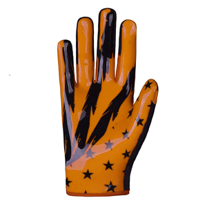 Guantes de receptor de fútbol para adultos y jóvenes de alto rendimiento con diseño personalizable Material de látex duradero Protección deportiva - Product Image 3
