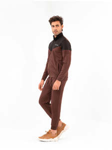 Chándales de gran tamaño con logotipo personalizado, ajustada de algodón Sudadera con capucha, chándal para hombre, conjunto de chándal para correr, chándal hecho en Pakistán - Product Image 5