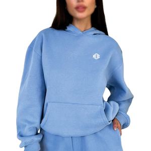 Sudaderas con Capucha Extra Grandes de Moda para Mujer, Sudaderas con Capucha con Logotipo Personalizado, Sudaderas Casuales de Calle de Algodón Premium, Sudaderas con Capucha al por Mayor para Mujer - Product Image 3