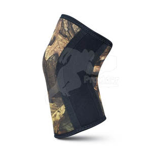 Logotipo reversible Compresión de neopreno Mangas de rodilla de 5mm Bajo MOQ Logotipo personalizado Mangas de rodilla - Product Image 6