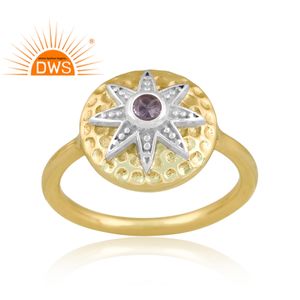 Dernière étoile en laiton Design Tanzanite bijoux en pierres précieuses fabrique pour les femmes cadeau pour sa collection délicate - Product Image 1