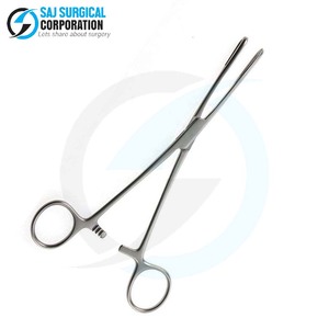 Pinzas de Sujeción de Esponja Foerster de Acero de Grado Médico, Directo de Fábrica 2025, Certificación CE, para Cirugía General y Aplicaciones Ginecológicas - Product Image 6